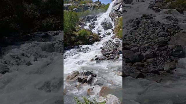 Алибекскиий водопад #Домбай #трекинг #отдых смотреть онлайн