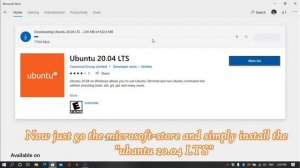 How to install Linux terminal in Windows 10