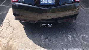 2009 Cadillac CTS-V DUAL EXHAUST w/ X-Pipe & MagnaFlow MagnaPacks!!