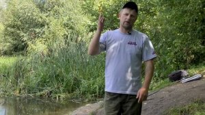 Основы фидерной ловли . Правильное расположение удилища на берегу.