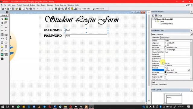Visual Basic Projects | Create a Login Form | Final Year Projects