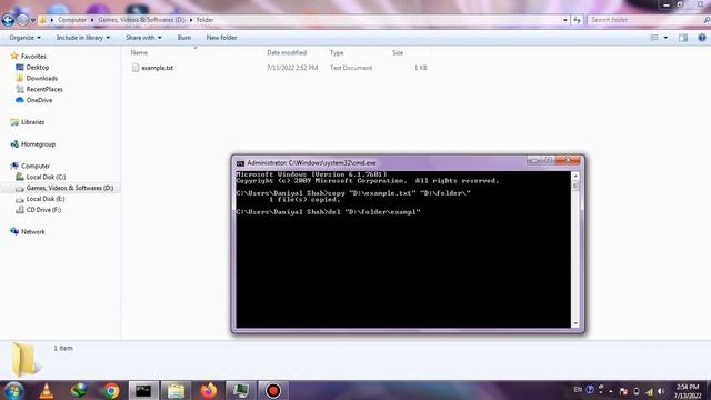 Basic Commands of CMD (Copy, Cut, Delete etc) | How to use CMD (Command Prompt) | Sims Solutions