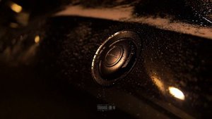 Зимний дрифт в Москве на Dodge Challenger