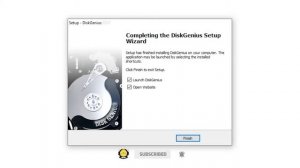 Tutorial Install DiskGenius