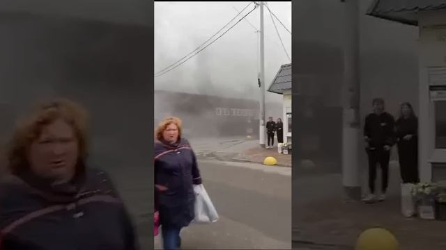 🔥 в подмосковном Ногинске сильный пожар.