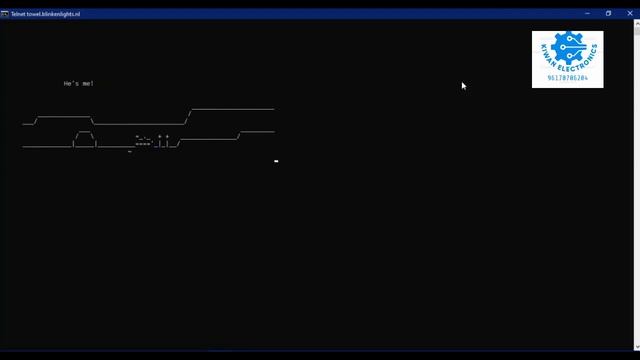 cmd star War movie  @AlanGamingHD @TheCodingTrain @Computerphile@Veraxity @WINDOWS_TRICKS