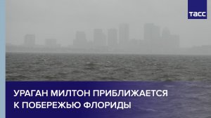 Ураган Милтон приближается к побережью Флориды
