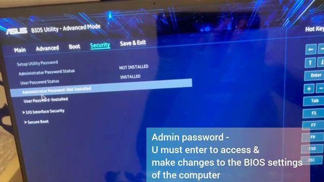 [Solved] Remove BIOS password in ASUS zenbook/gaming windows 11 laptops (without Alt+F4) смотреть онлайн