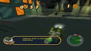 Última missão (zerei) - The Simpsons Hit and Run