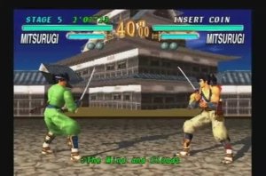 Soul Edge PS1 Arcade Mode with Mitsurugi