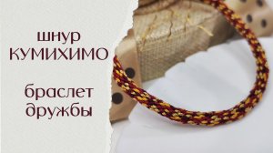 Красивый браслет из 16 нитей - Кумихимо - Фенечка - Шнур - Браслет дружбы - Мулине