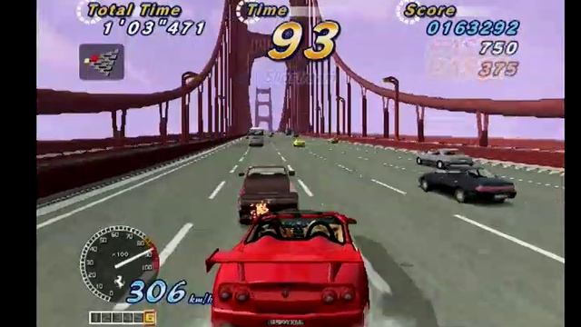 Outrun 2006: Coast 2 Coast PS2 Gameplay