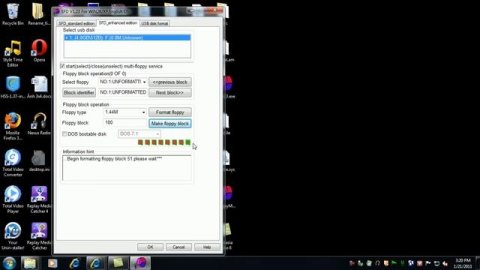 SFD1.23 program working in Win 7 - Floppy drive emulator