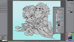 How to Change Line Colour in Clip Studio Paint Tutorial