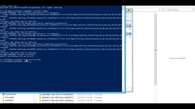 How to fix Sysvol Replication on Windows Domain Controller смотреть онлайн