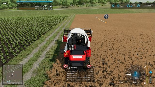 FS 22 Мод(ная) рубрика. Courseplay 7 _ Колонна(720P_HD)