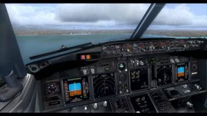 VOR/NDB Approach LEPA - Air Europa 738 [FSX HD]