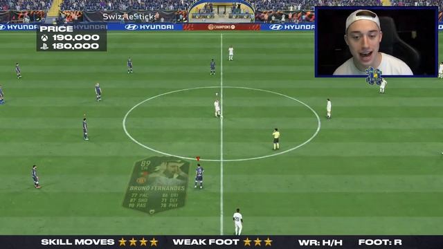 PENANDES! 89 IF BRUNO FERNANDES PLAYER REVIEW! FIFA 22 ULTIMATE TEAM!