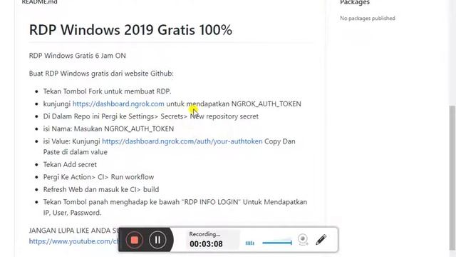 How To Create RDP 2021 || Best Github RDP 7GB RAM For Unlimited Time || Create Window RDP