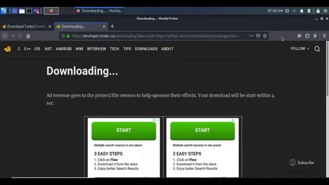 How to Install Turbo C/C++ in Kali Linux