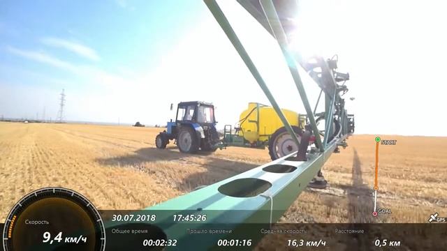 Поведение штанги ОШМ при максимальных скоростях смотреть онлайн