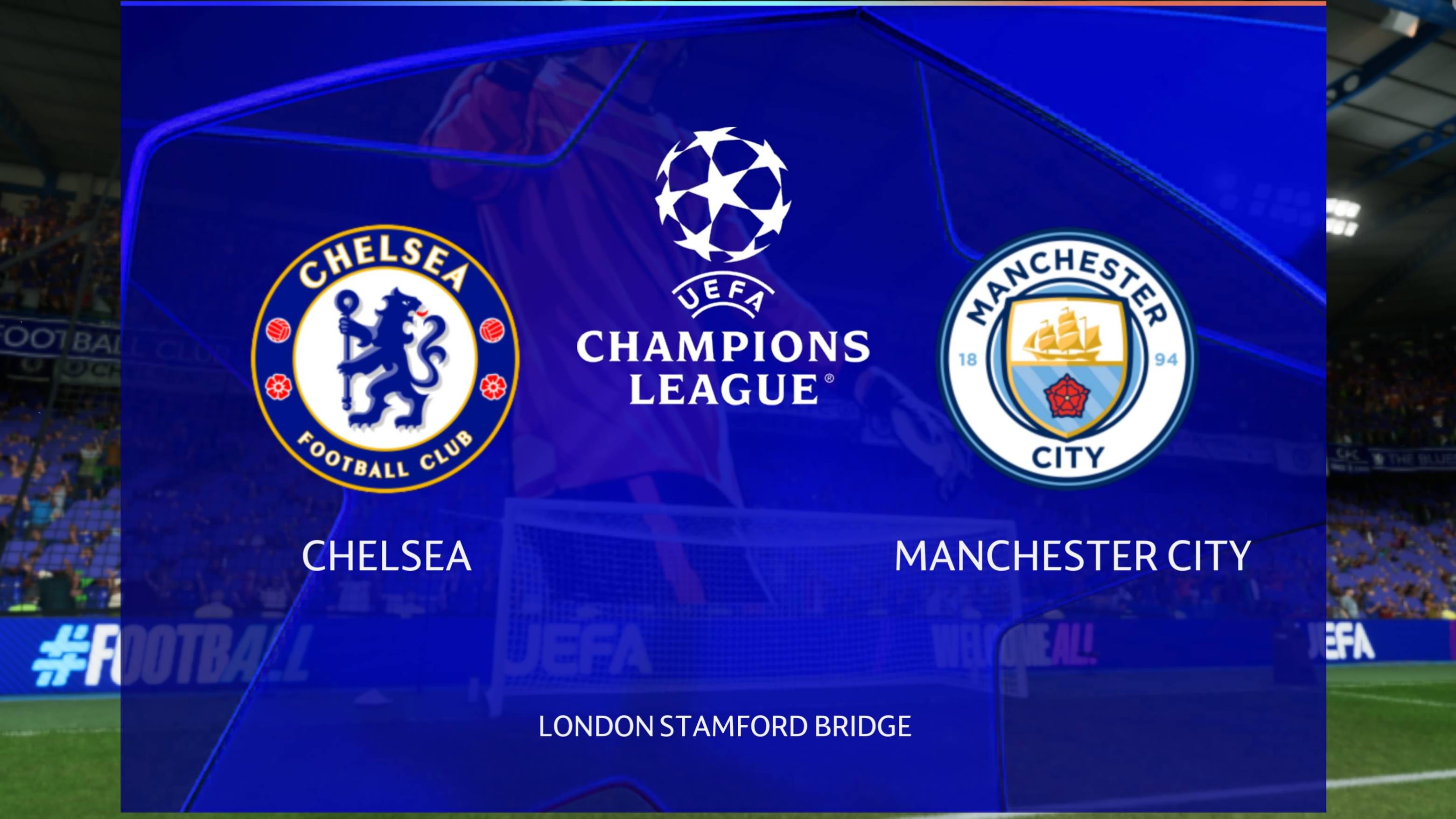 FC 25 PS 5 Карьера за Челси 2024-2025.Первый матч1/4 финала CHAMPIONS LEAGUE Челси-МанчестерСити 52.