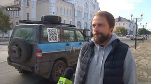 Автопутешественник из Москвы отправился колесить по родной стране