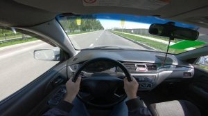 2004 МИТСУБИСИ ЛАНСЕР POV TEST DRIVE