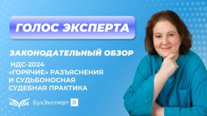 НДС. «Горячие» разъяснения и судьбоносная судебная практика по НДС в 2024 году