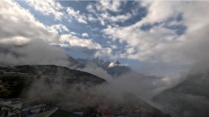 Утренние виды Намче и Гималаев ... Morning views of Namche and the Himalayas...