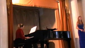 Григ  "Ich liebe dich", поет Евгения Ковешникова