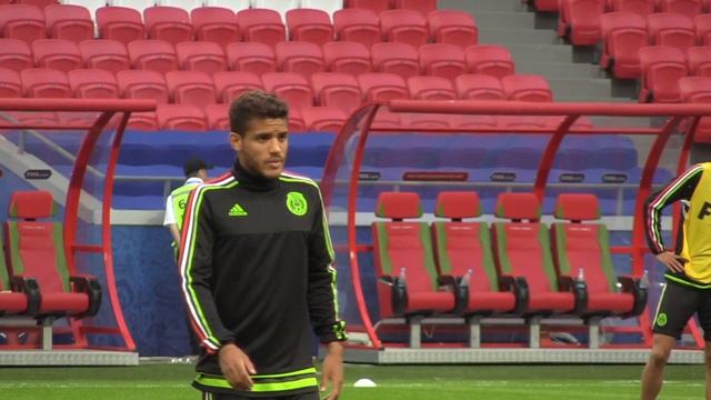 MEXICO COPA CONFEDERACIONES PREVIA MEXICO JONATHAN DOS SANTOS Y JUAN CARLOS OSORIO смотреть онлайн
