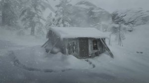 СУРОВАЯ ЗИМНЯЯ БУРЯ. Звуки снежной бури и завывания ветра успокаивают. Видео снегопада для сна