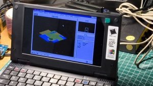 Pocket386 running Civilization 2 in Windows95.