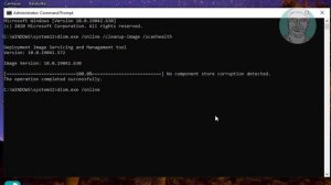 How To Fix DISM shows error 0x800f081f In Windows 10