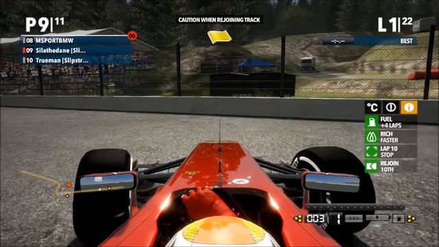 F1 2012 mid-season Spa смотреть онлайн