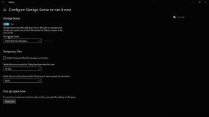 Disk Cleanup | Storage Sense | Improving Windows Performance