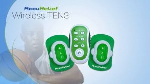 AccuRelief™ Wireless Remote Control TENS Pain Relief System