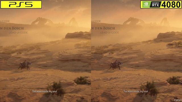 Horizon Forbidden West PS5 vs PC RTX 4080 4K Ultra Graphics Comparison смотреть онлайн