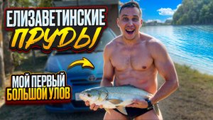 МОЙ ПЕРВЫЙ БОЛЬШОЙ УЛОВ / ТОЛСТОЛОБ / ЕЛИЗАВЕТИНСКИЕ ПРУДЫ / КРАСНОДАРСКИЙ КРАЙ