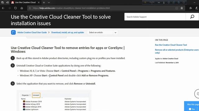 How To Remove Adobe Creative Cloud