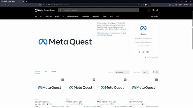 Get Started with Meta Quest Development in Unity | Meta's new XR SDK release! смотреть онлайн