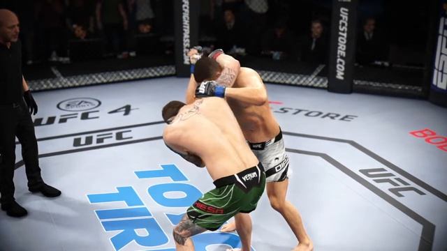 МАЙКЛ КЬЕСА VS НЕЙТ ДИАЗ UFC 4 CPU VS CPU смотреть онлайн