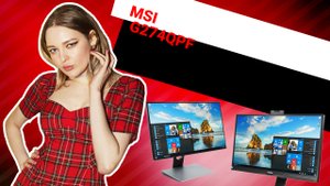 НИКС Компьютерный Супермаркет: видео про ЖК-монитор для игр 27" MSI G274QPF