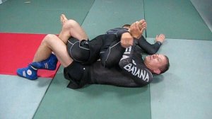 2016 год. "Цыпленок табака" после ухода от удержания поперек.