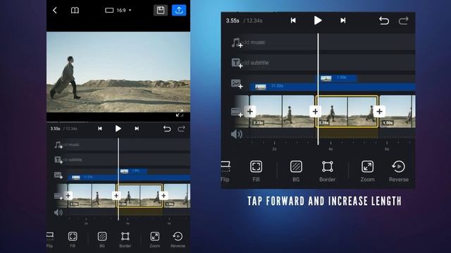 Freeze Frame effect tutorial in Vn Video Editor
