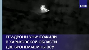 ВС РФ уничтожили две бронемашины ВСУ в Харьковской области