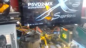 Asus P5VD2-MX anakart test ok
