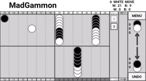 Madgammon game 171 sec demo