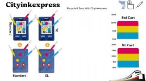 how to refill a HP 22 and HP 22XL colour - TRi-Colour ink cartridge